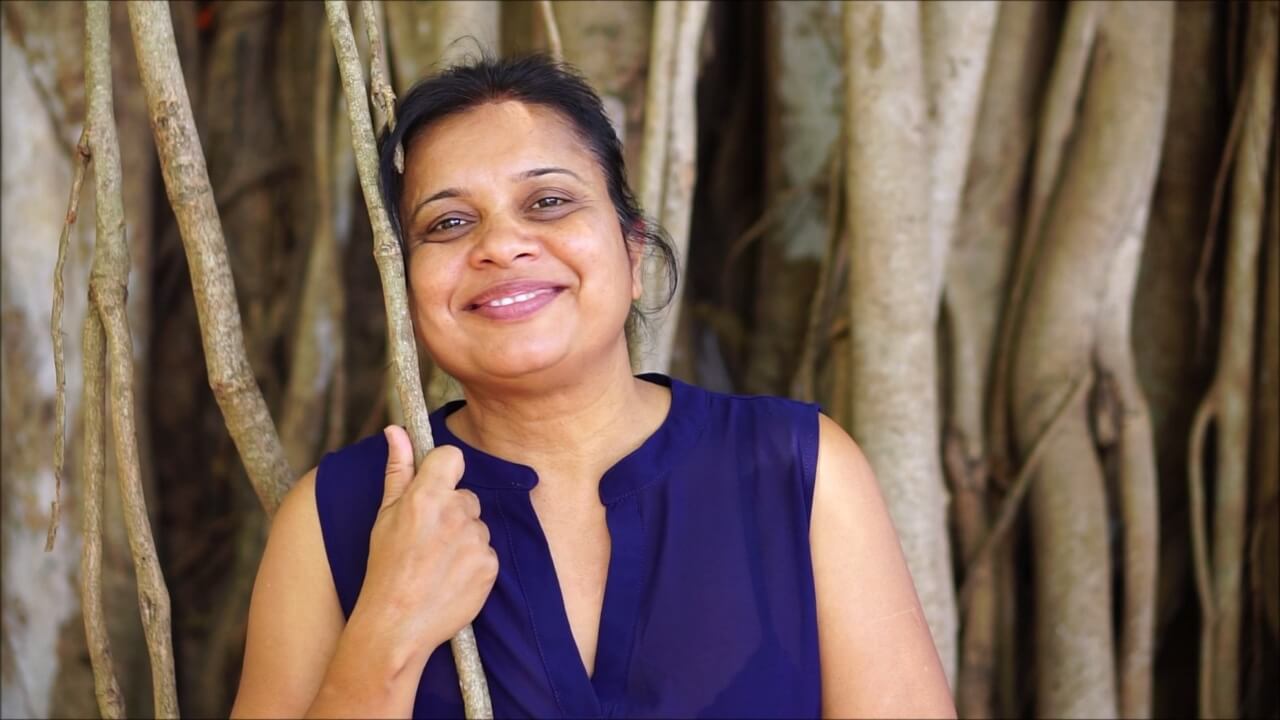 Meera Acharya Ceo Diya Yoga Retreats. Goa. India
