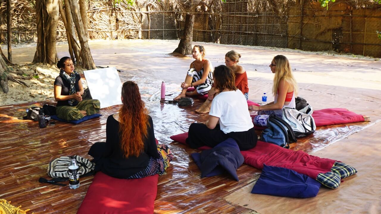 Yoga Nidra Training At Diya Retreats By Meera Acharya At Arambol Goa India (4)