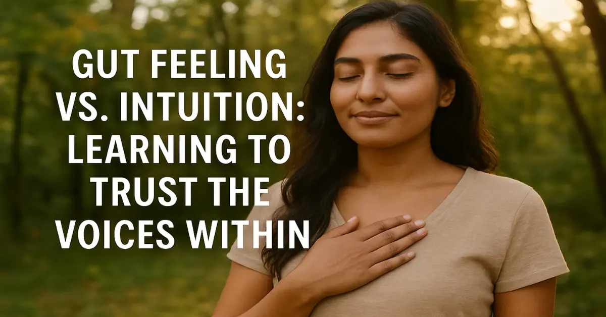 Gut feeling vs intuition explained – Women’s wellness retreat in Goa with Meera Acharya